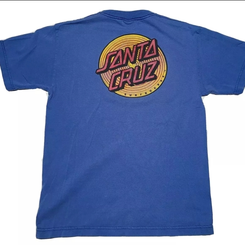 VTG Santa Cruz T-shirt Large Logo NHS tags Sz M